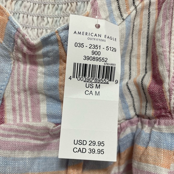 NWT AE Cropped Babydoll Cami - M - Picture 6 of 6